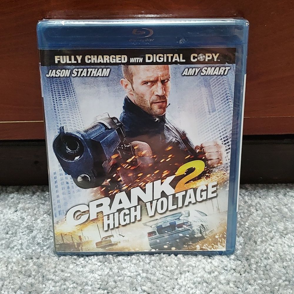 Crank 2: High Voltage Blu-ray Disc 2-Disc Set, Includes Digital Copy New Sealed